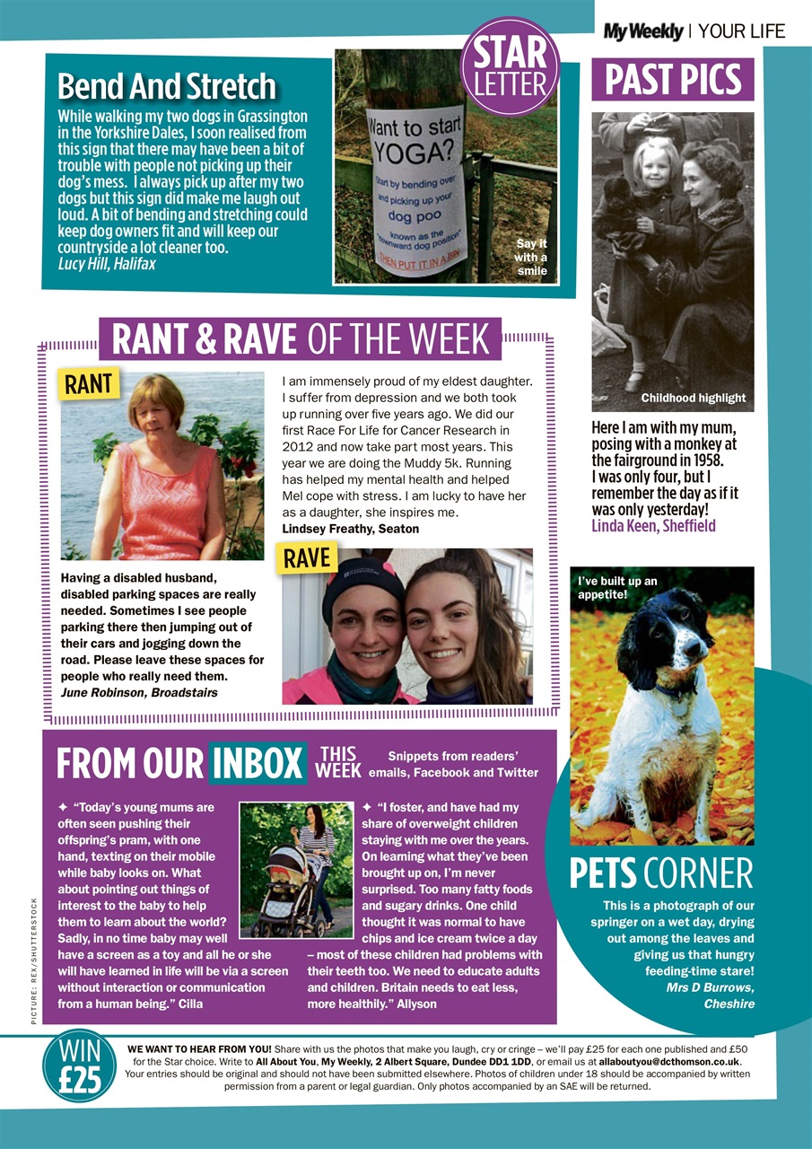 My Weekly Preview Pages