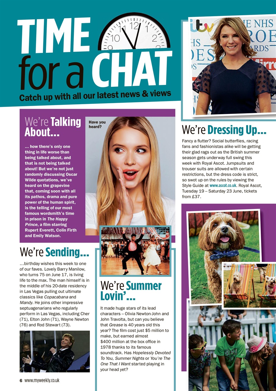 My Weekly Preview Pages