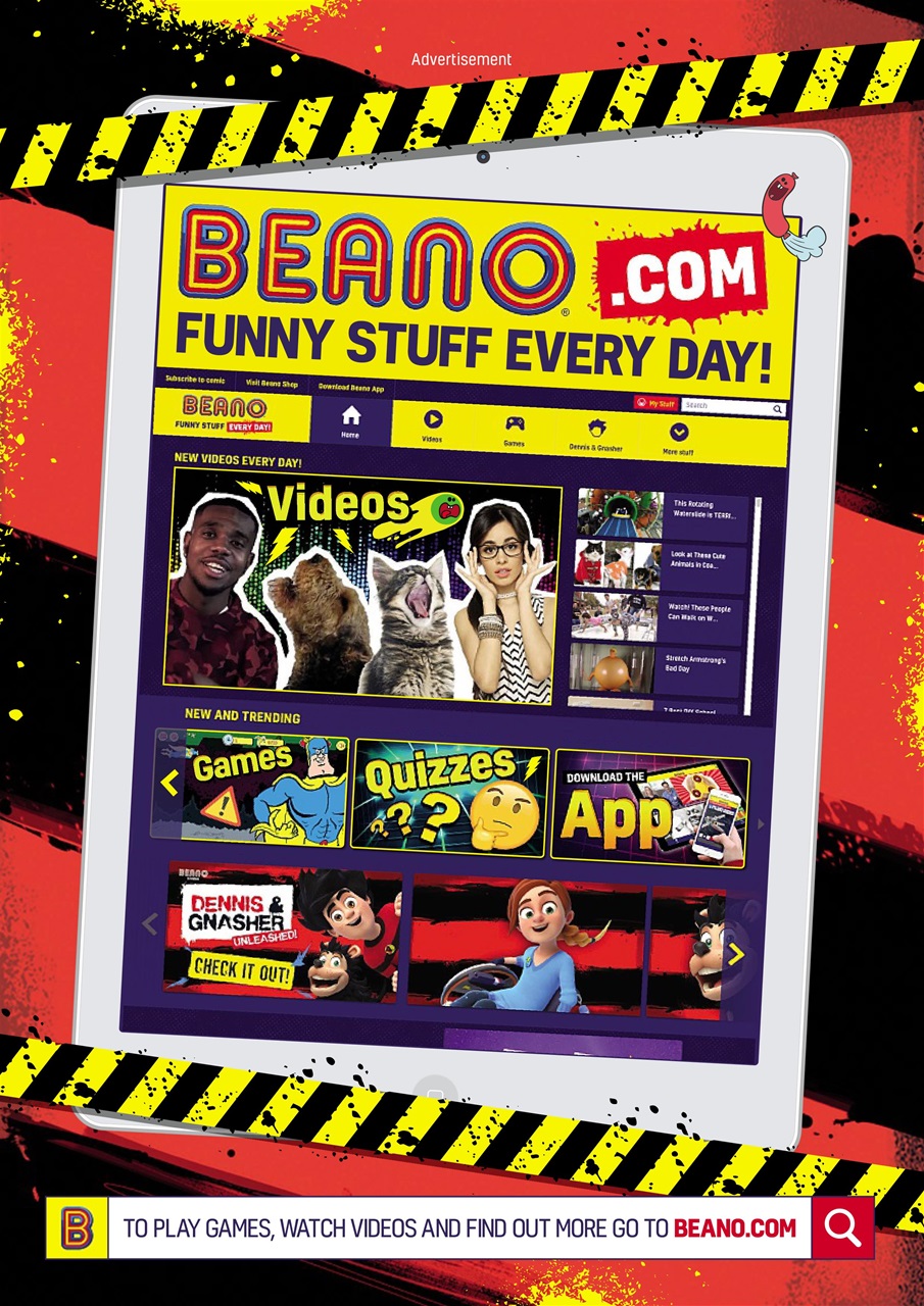 Beano Preview Pages