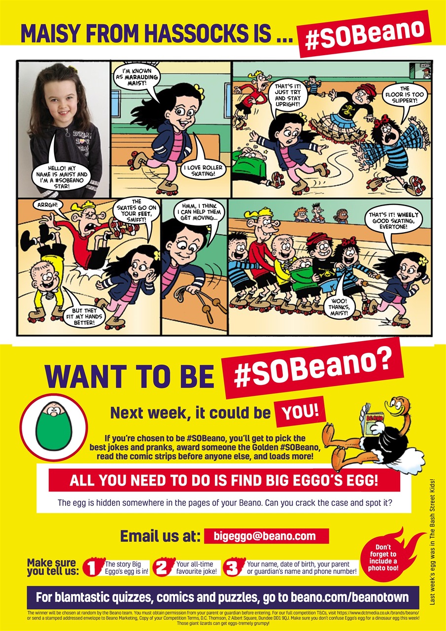 Beano Preview Pages