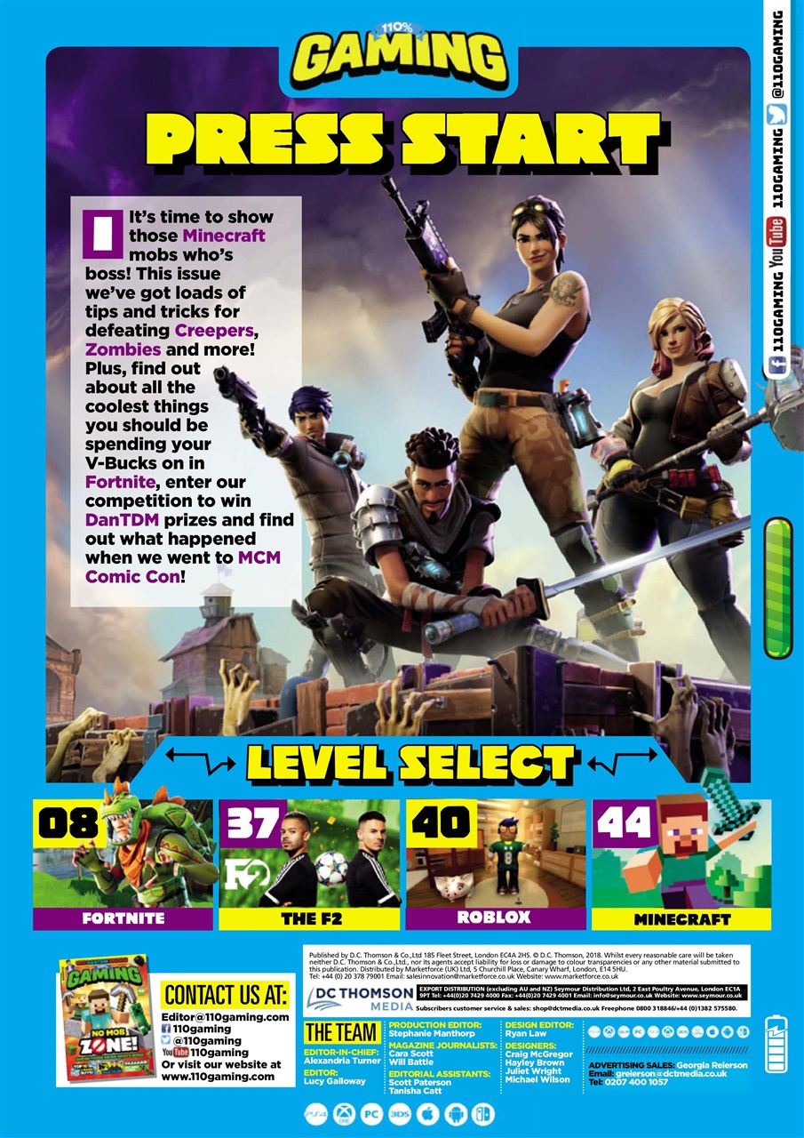 110% Gaming Preview Pages