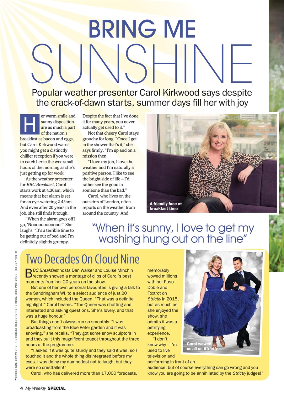 My Weekly Special Preview Pages