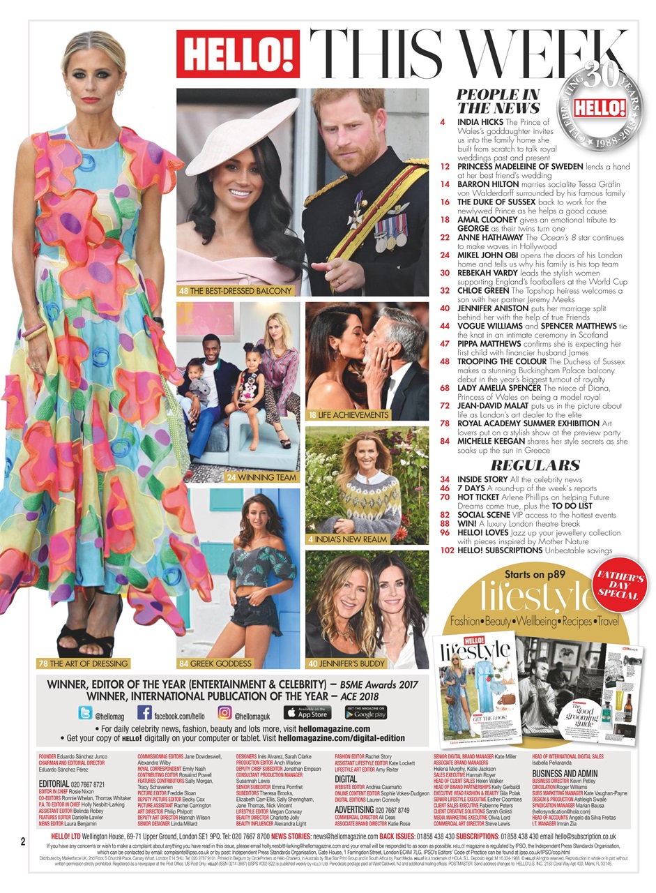 Hello! Magazine Preview Pages