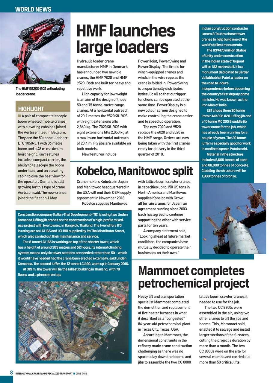 Int. Cranes and Specialized Transp Preview Pages