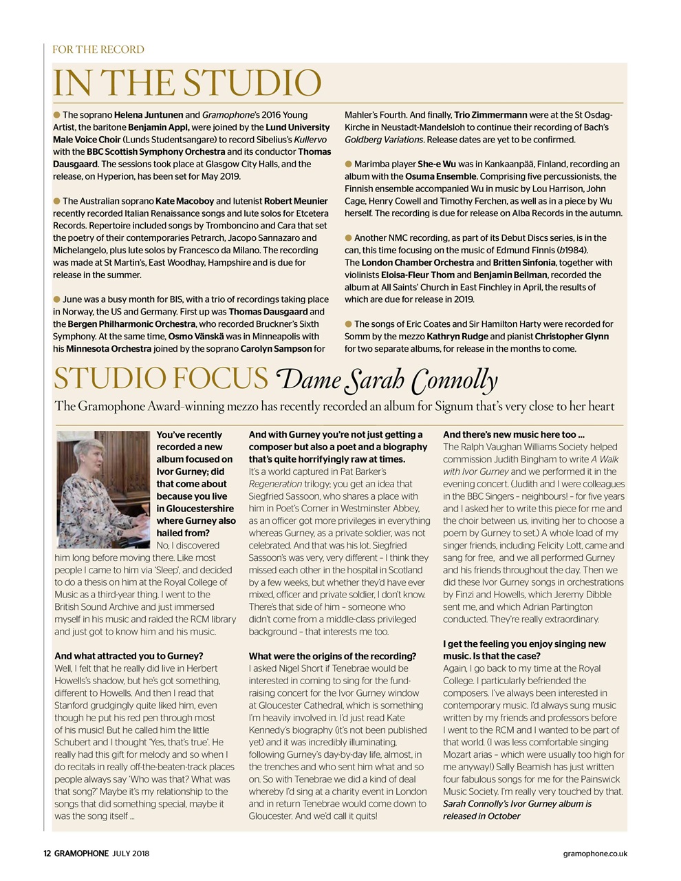 Gramophone Preview Pages