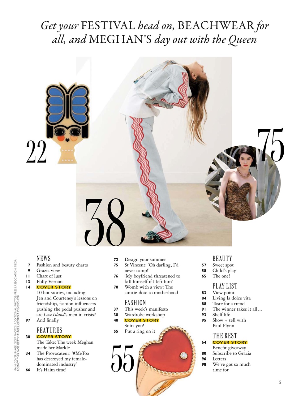 Grazia Preview Pages