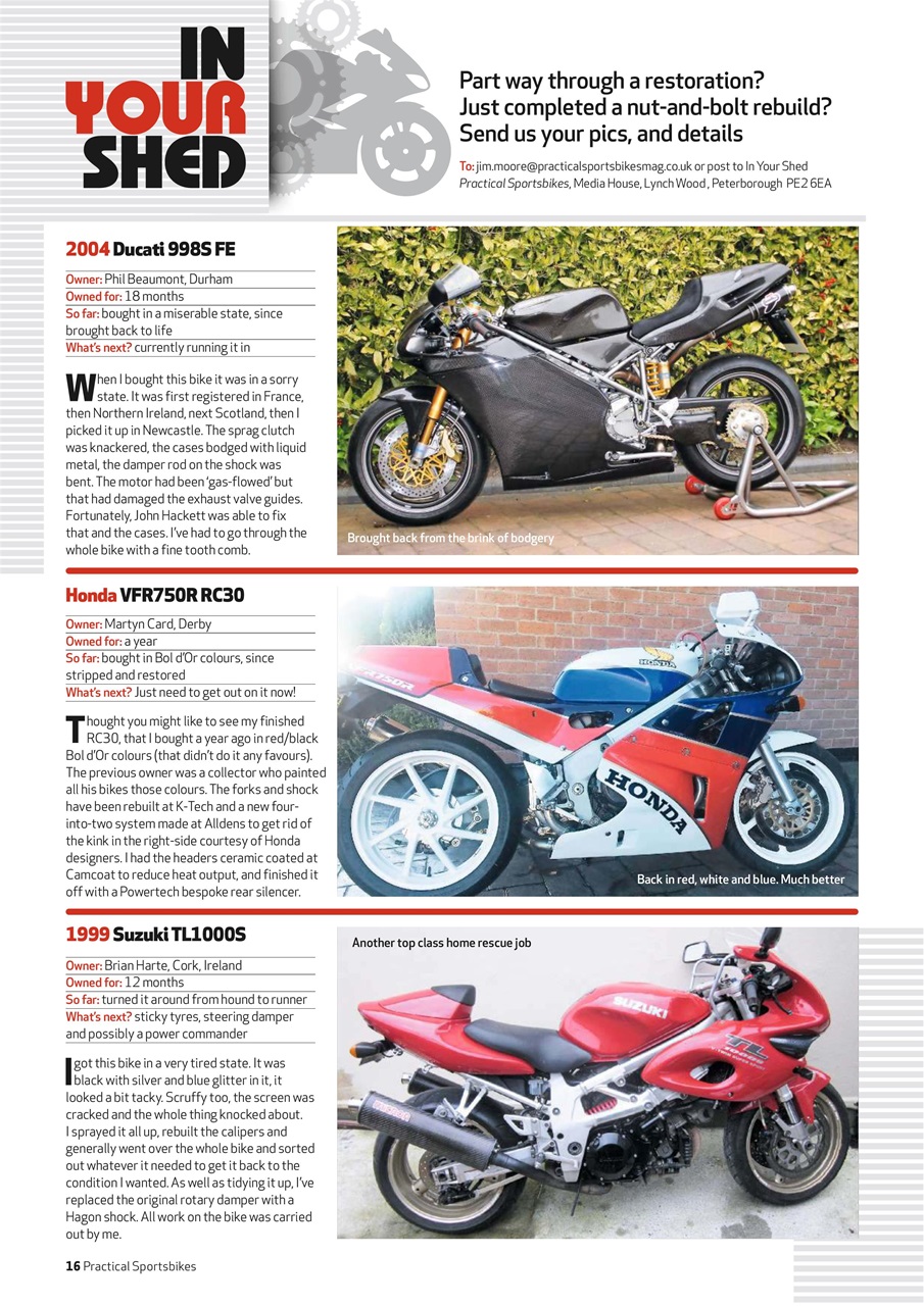 Practical Sportsbikes Preview Pages