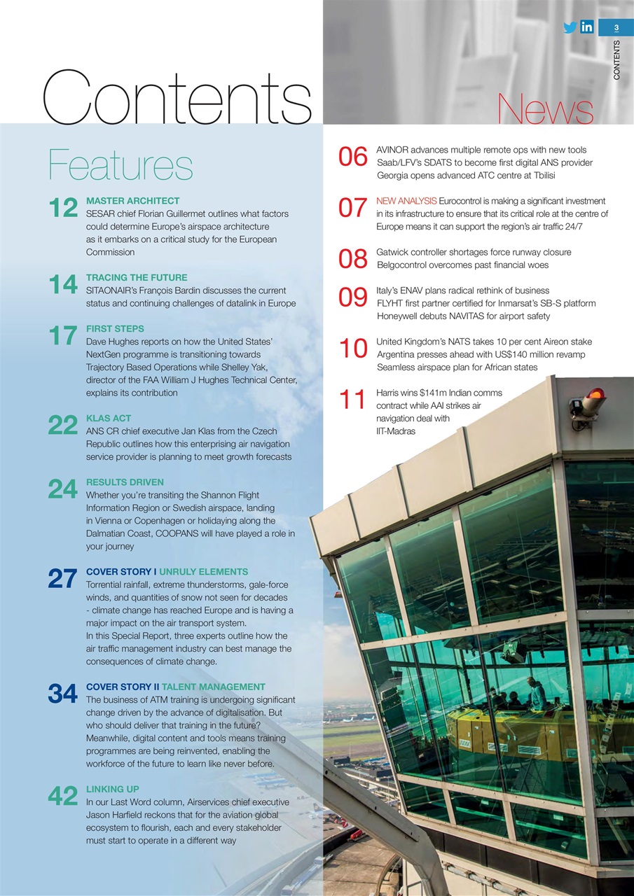 Air Traffic Management Preview Pages