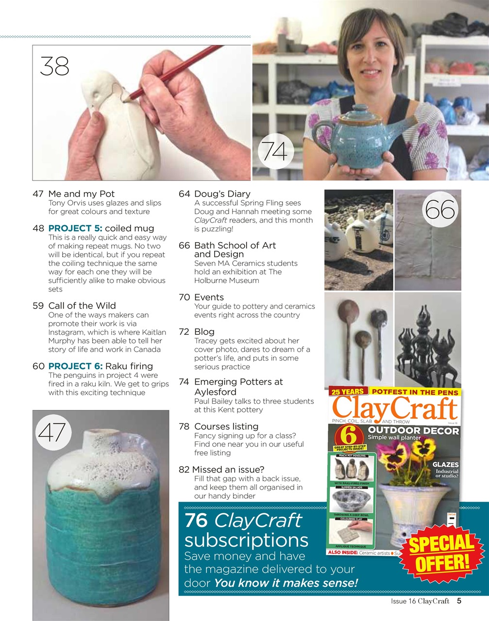 ClayCraft Preview Pages