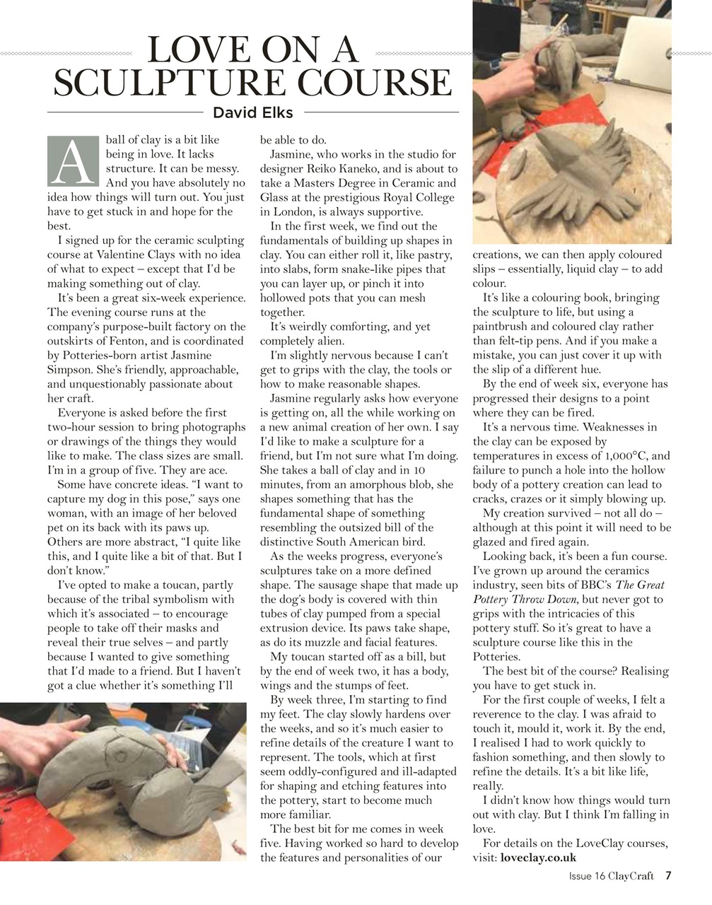 ClayCraft Preview Pages