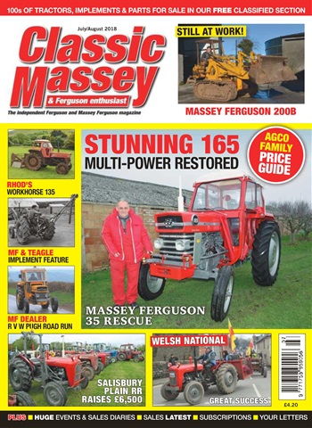 Classic Massey issue Jul/Aug 2018