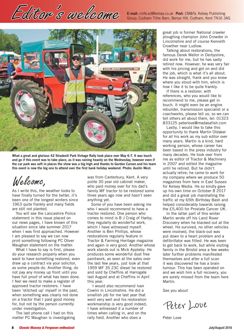 Classic Massey Preview Pages