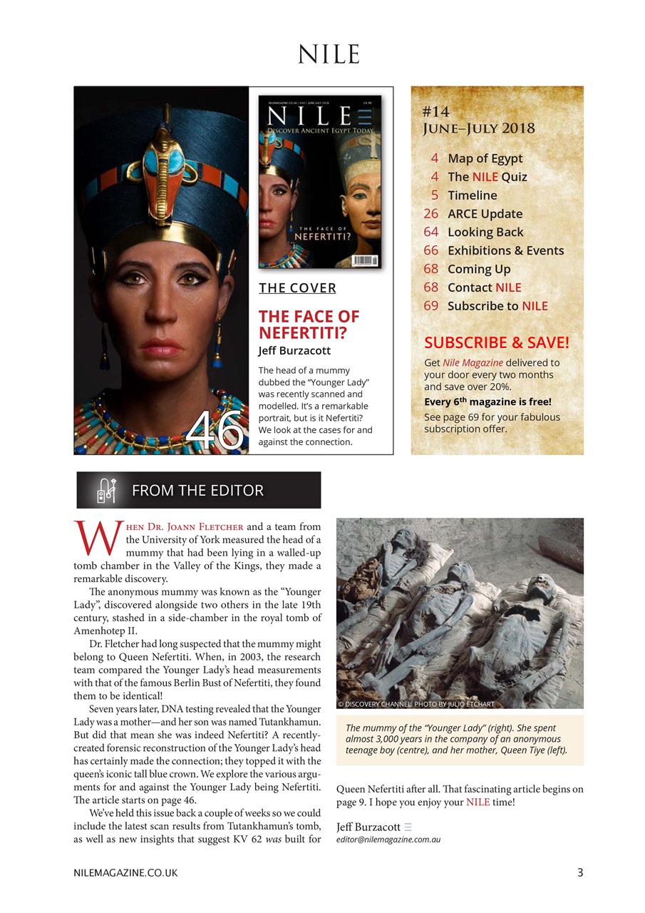 Nile Magazine Preview Pages