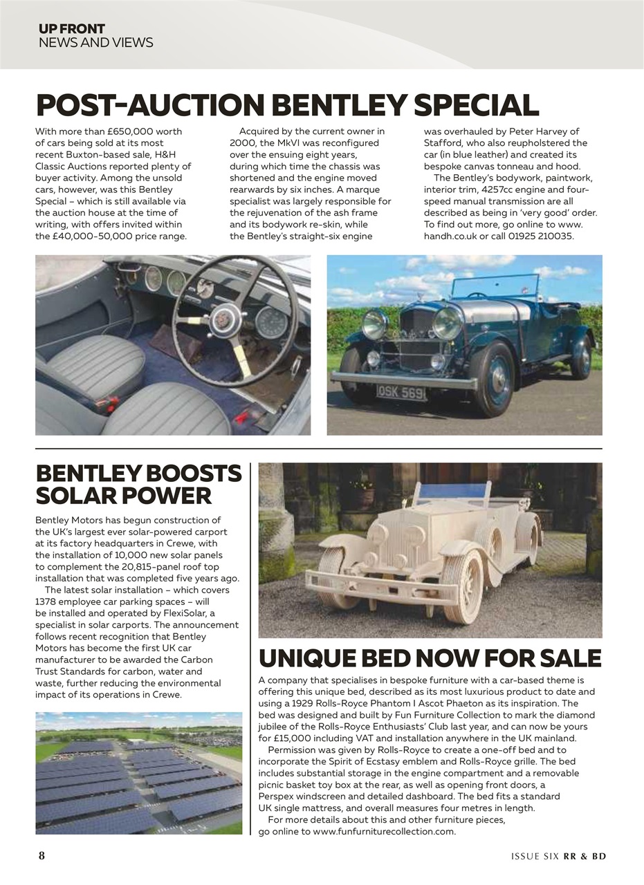 Rolls-Royce & Bentley Driver Preview Pages