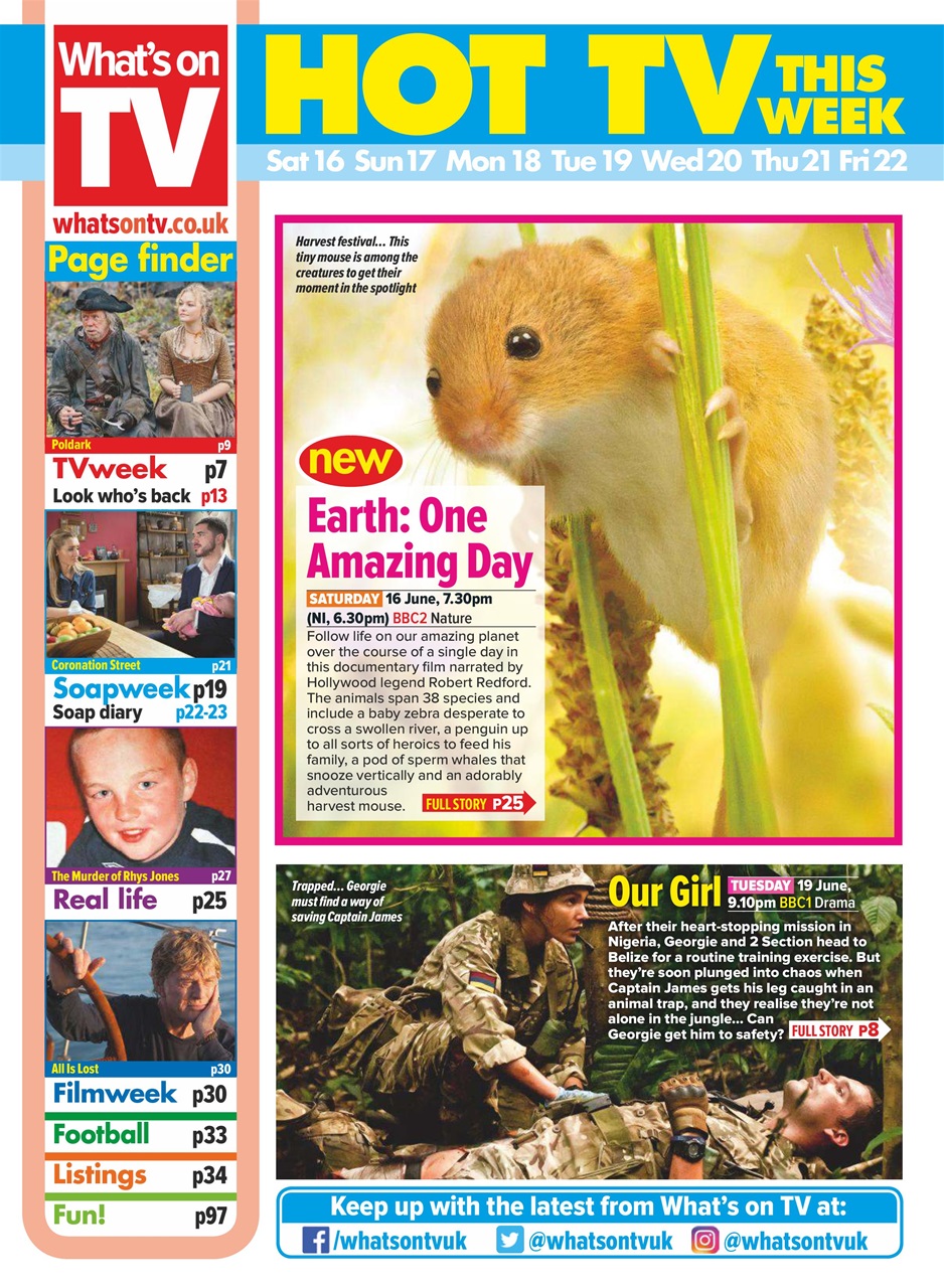 What's on TV Preview Pages