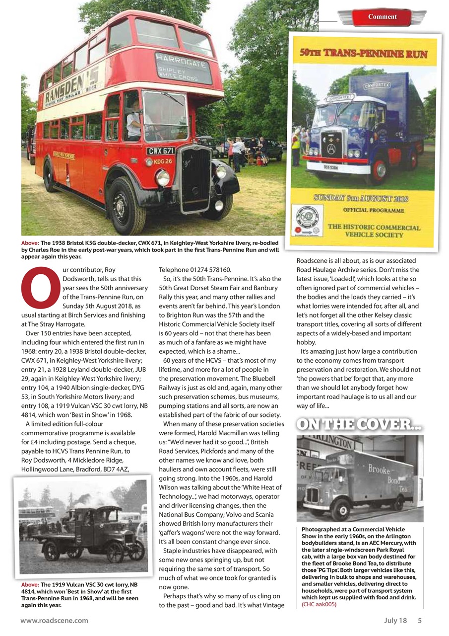 Vintage Roadscene Preview Pages