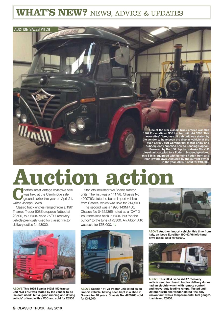 Classic Truck (OLD) Preview Pages