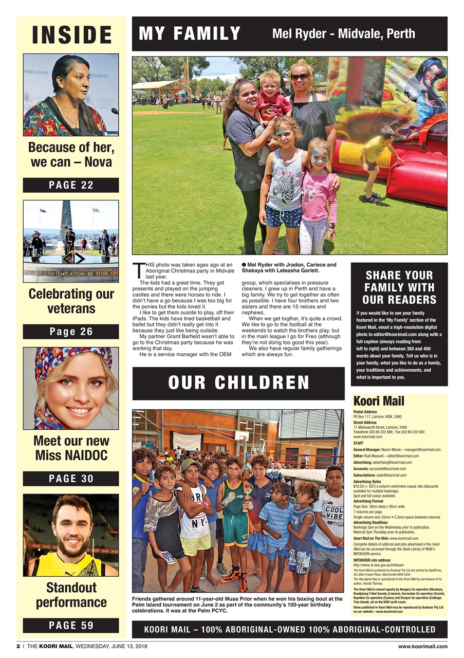 Koori Mail Preview Pages