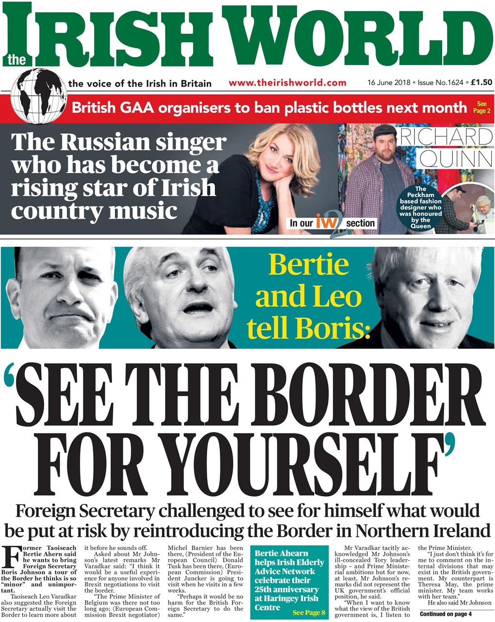 Irish World Preview Pages