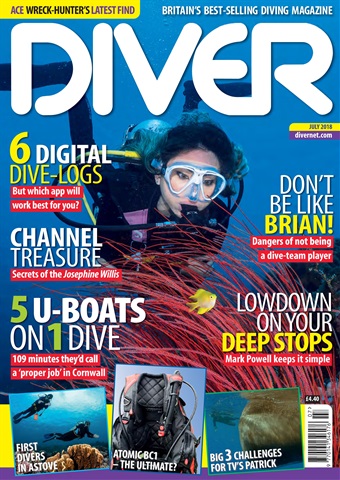 DIVER issue JULY 2018