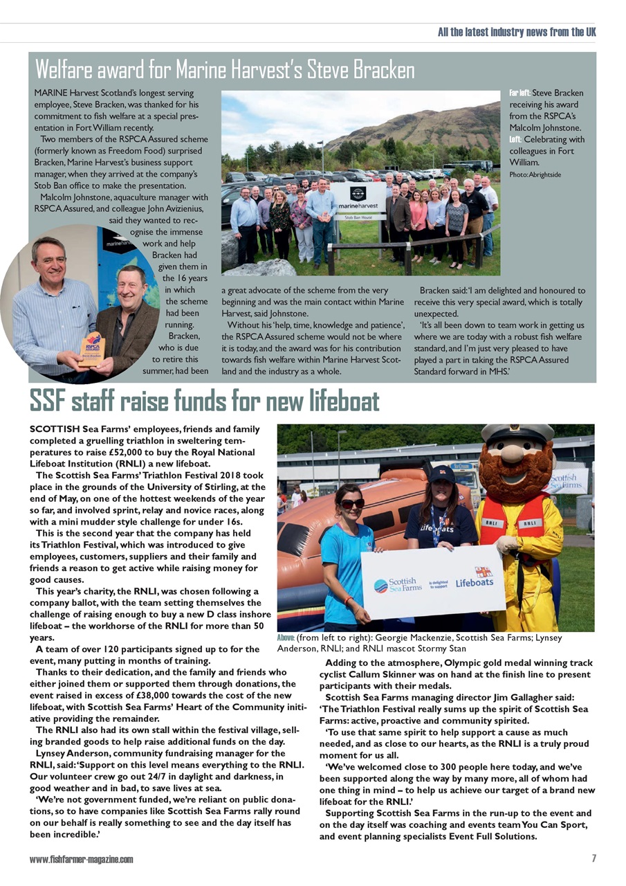 Fish Farmer Magazine Preview Pages