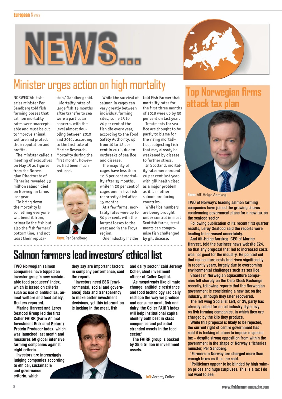 Fish Farmer Magazine Preview Pages