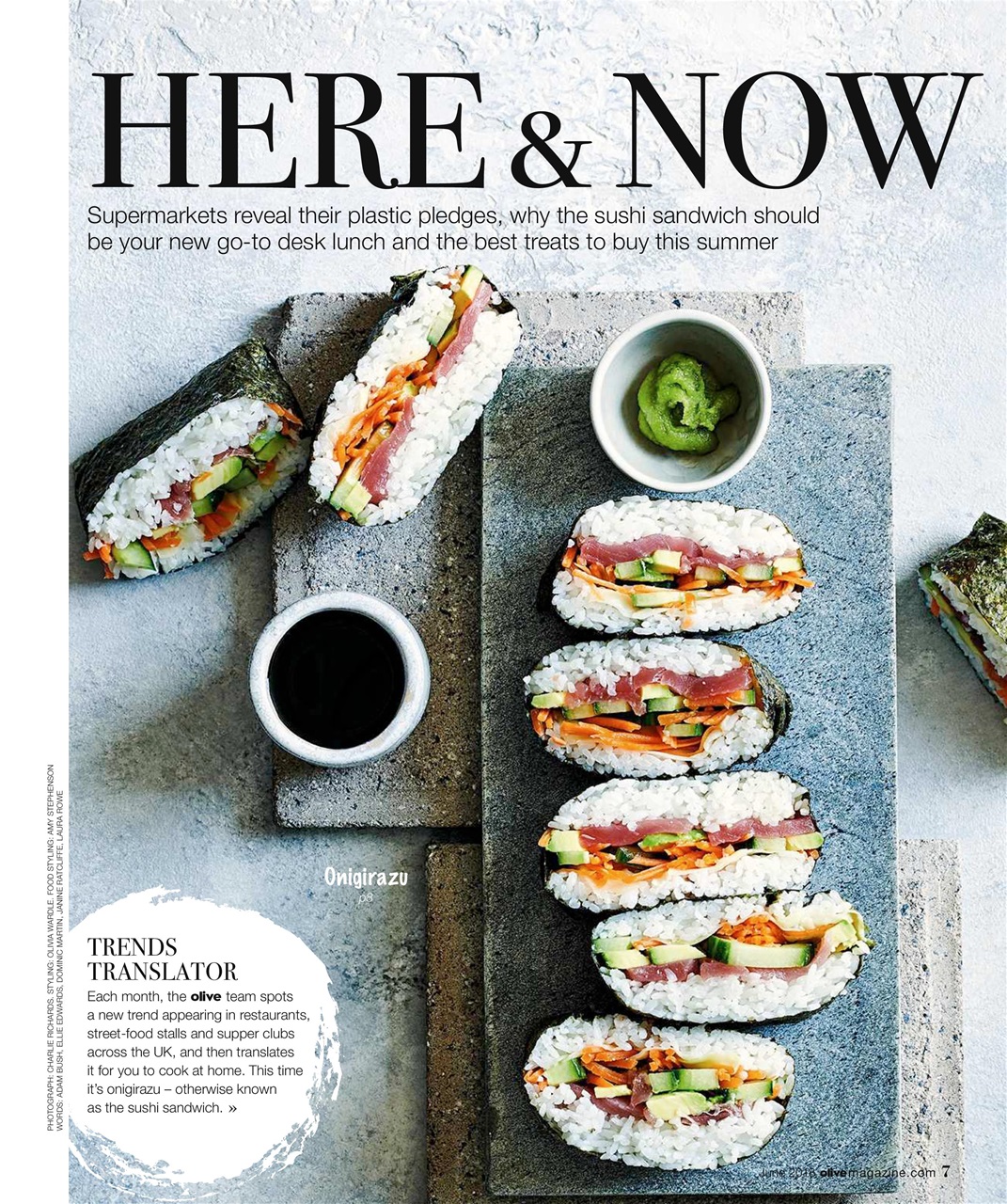 Olive Magazine Preview Pages