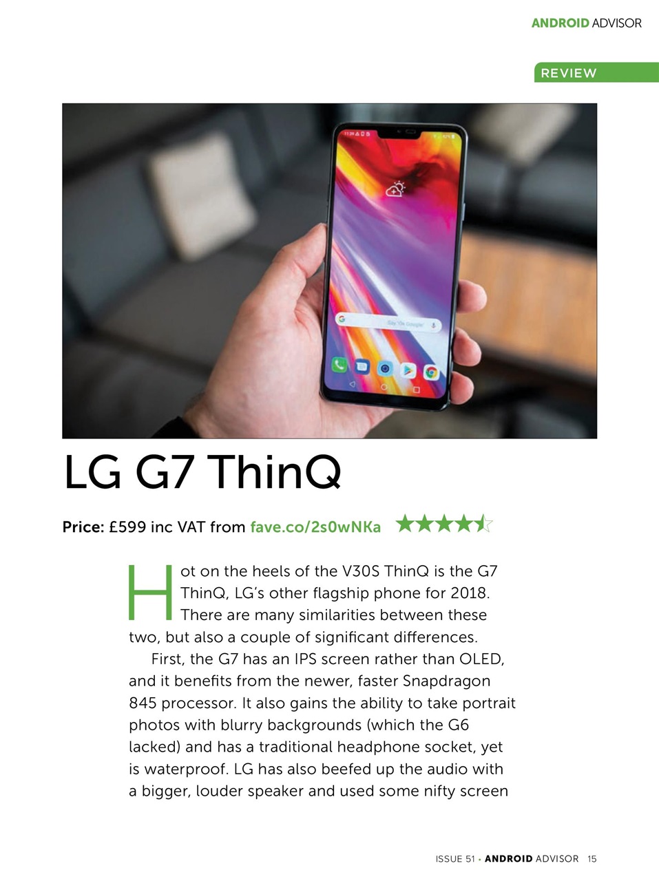 Android Advisor Preview Pages