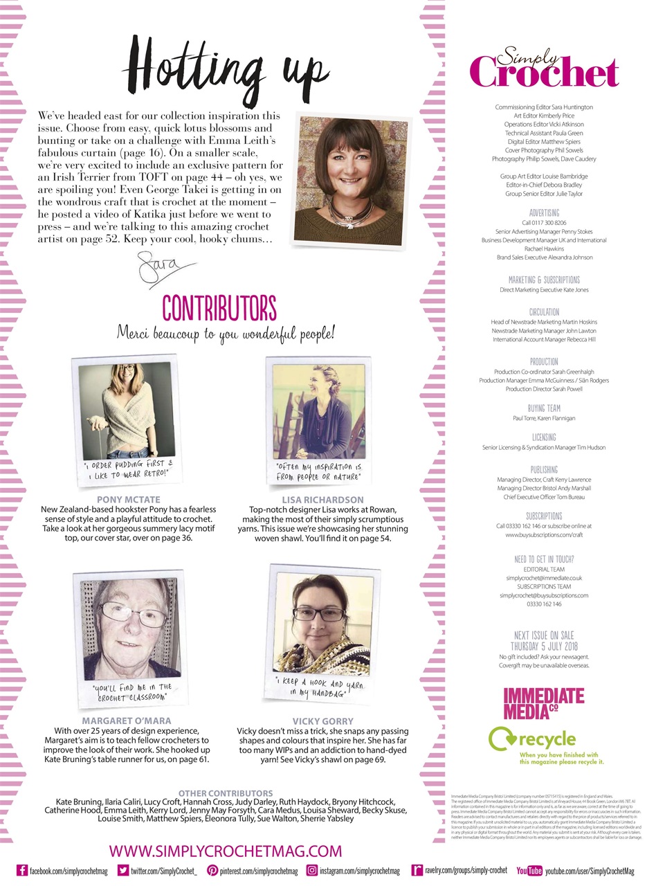 Simply Crochet Preview Pages