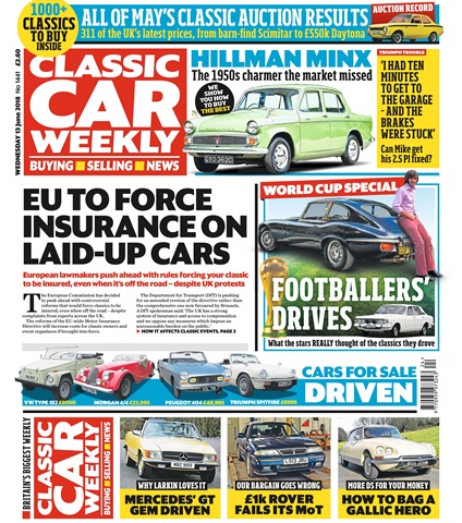 Classic Car Weekly issue 13th June 2018