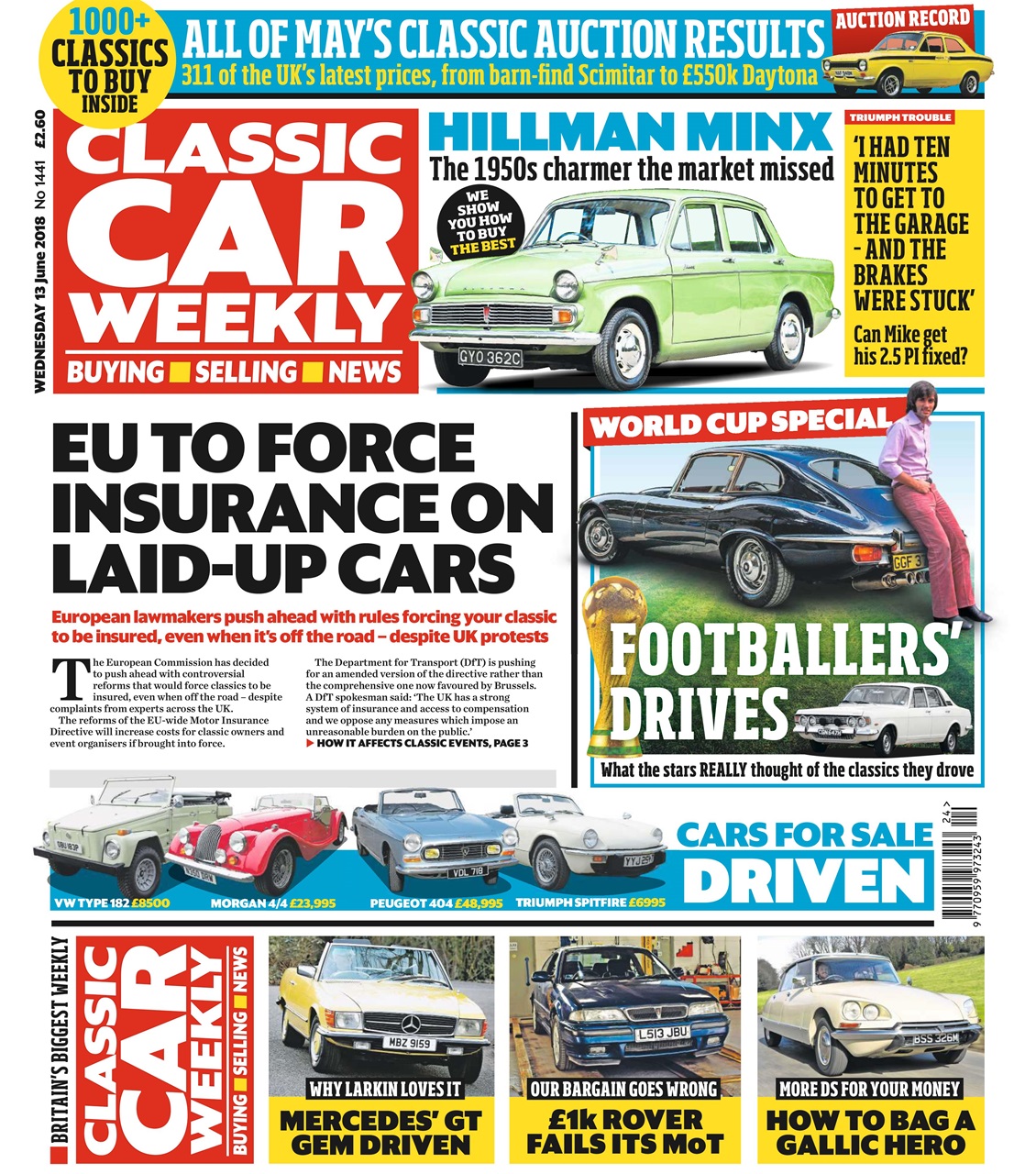 Classic Car Weekly Preview Pages