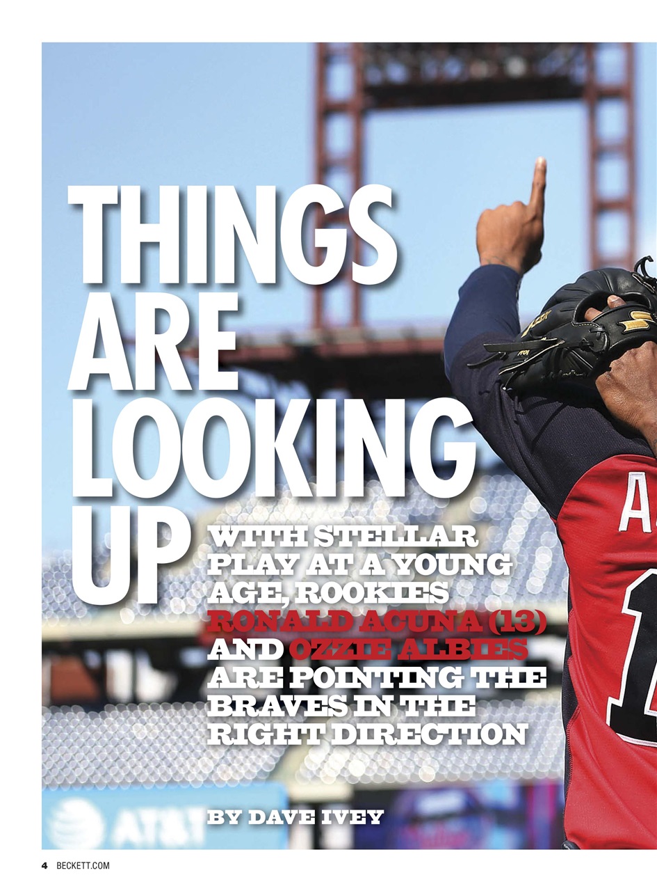 Beckett Baseball Magazine Preview Pages