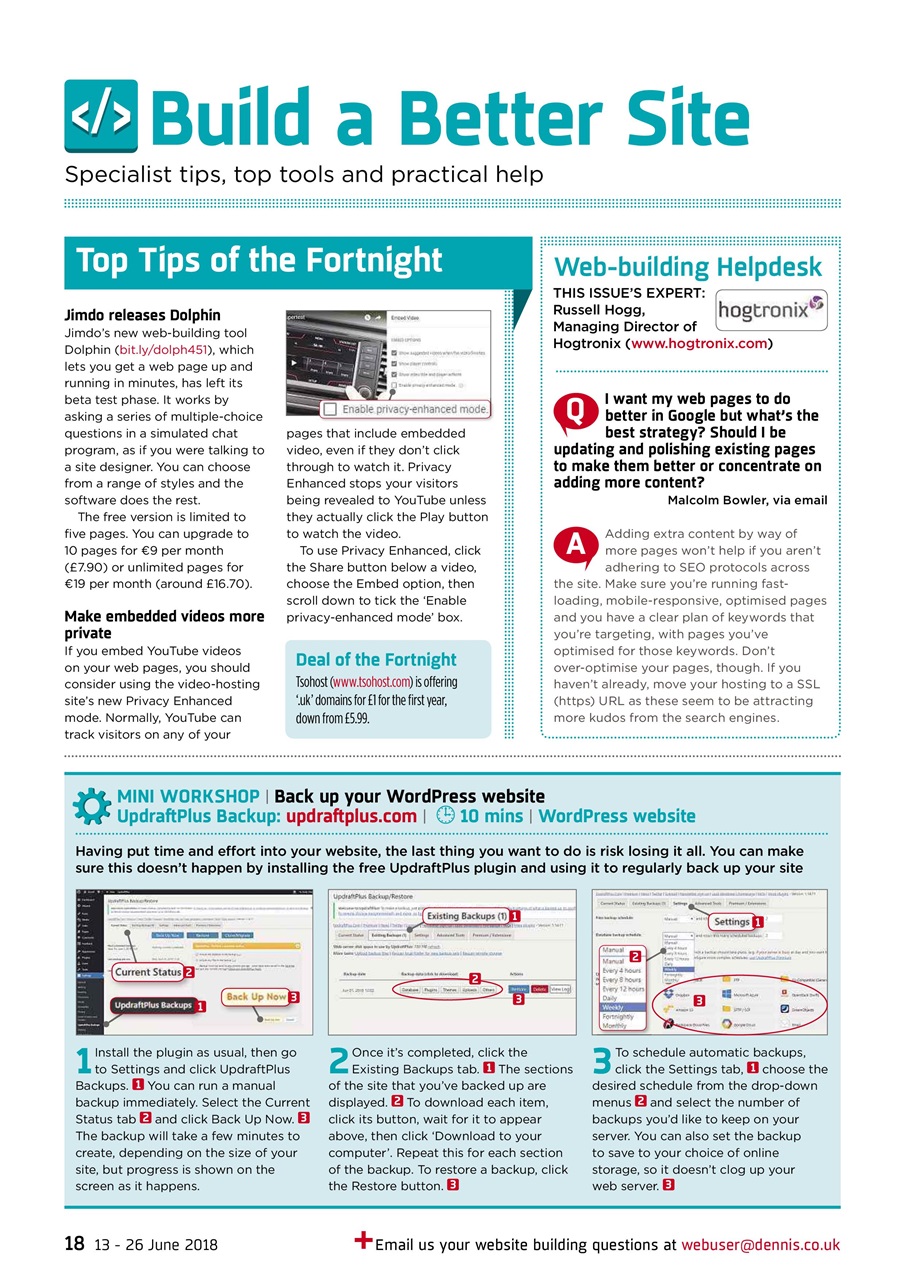 Webuser Preview Pages