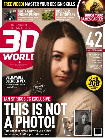 3D World issue August 2018