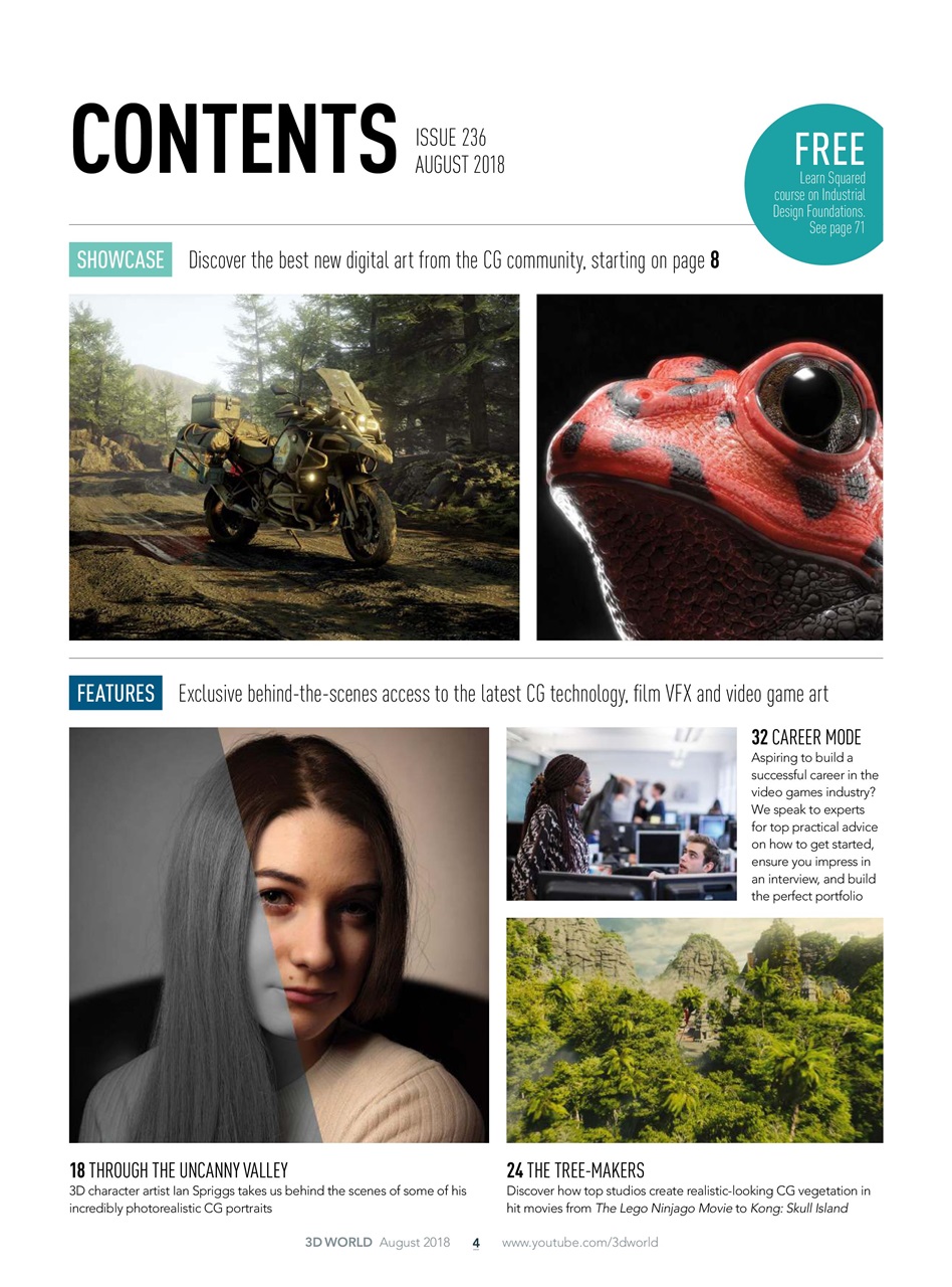 3D World Preview Pages