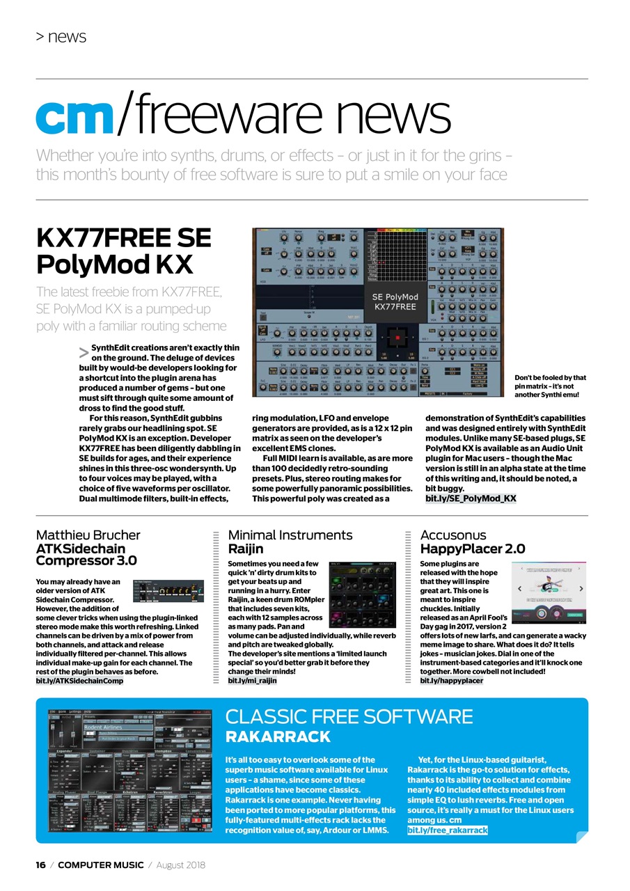 Computer Music Preview Pages