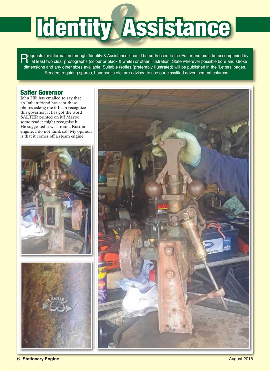 Stationary Engine Preview Pages