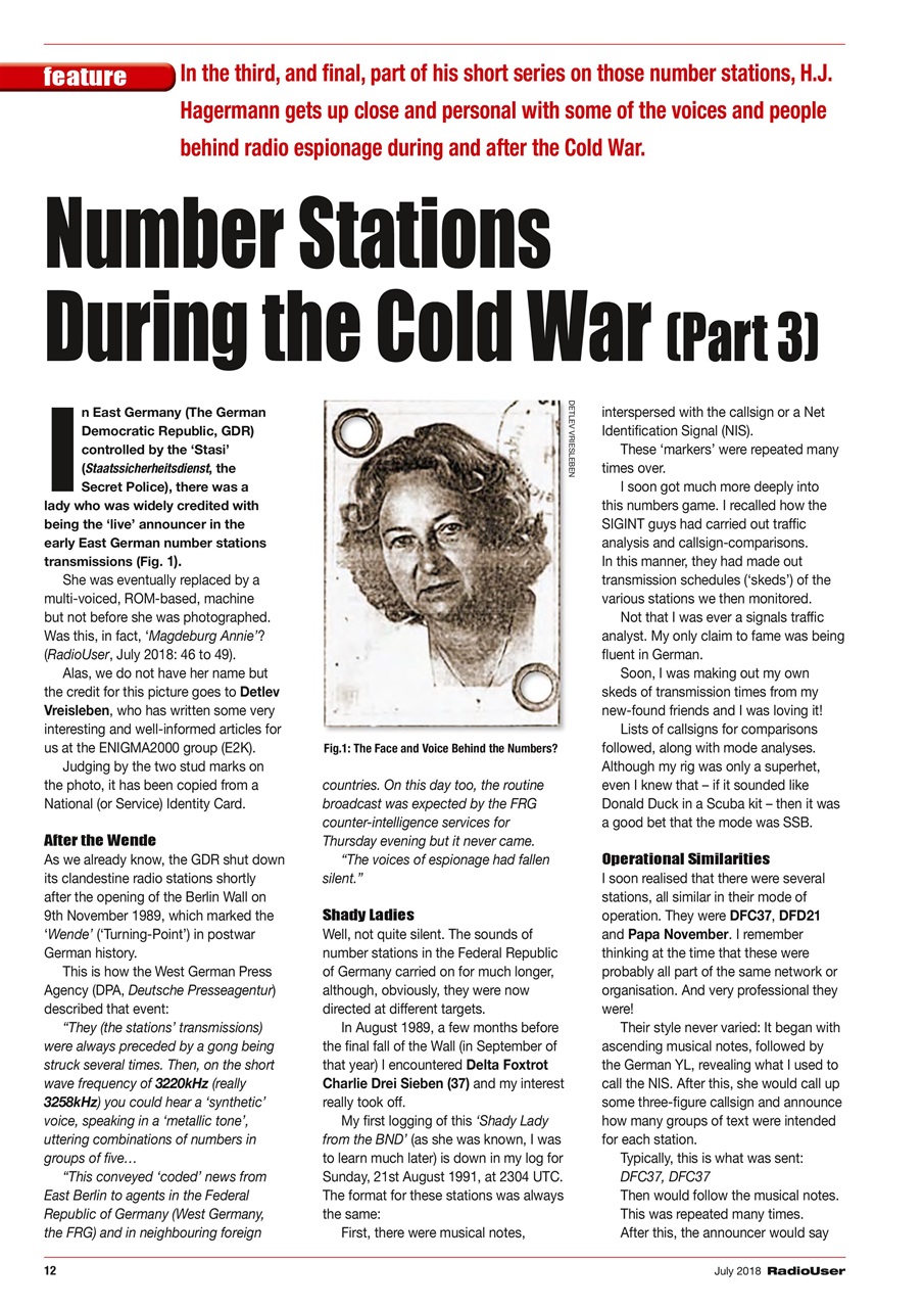 Radio User Preview Pages