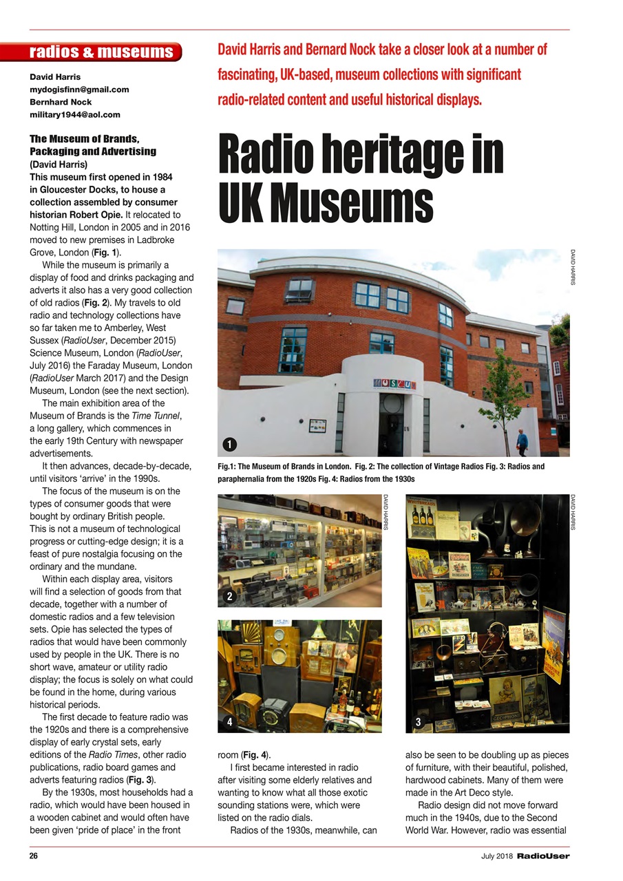 Radio User Preview Pages