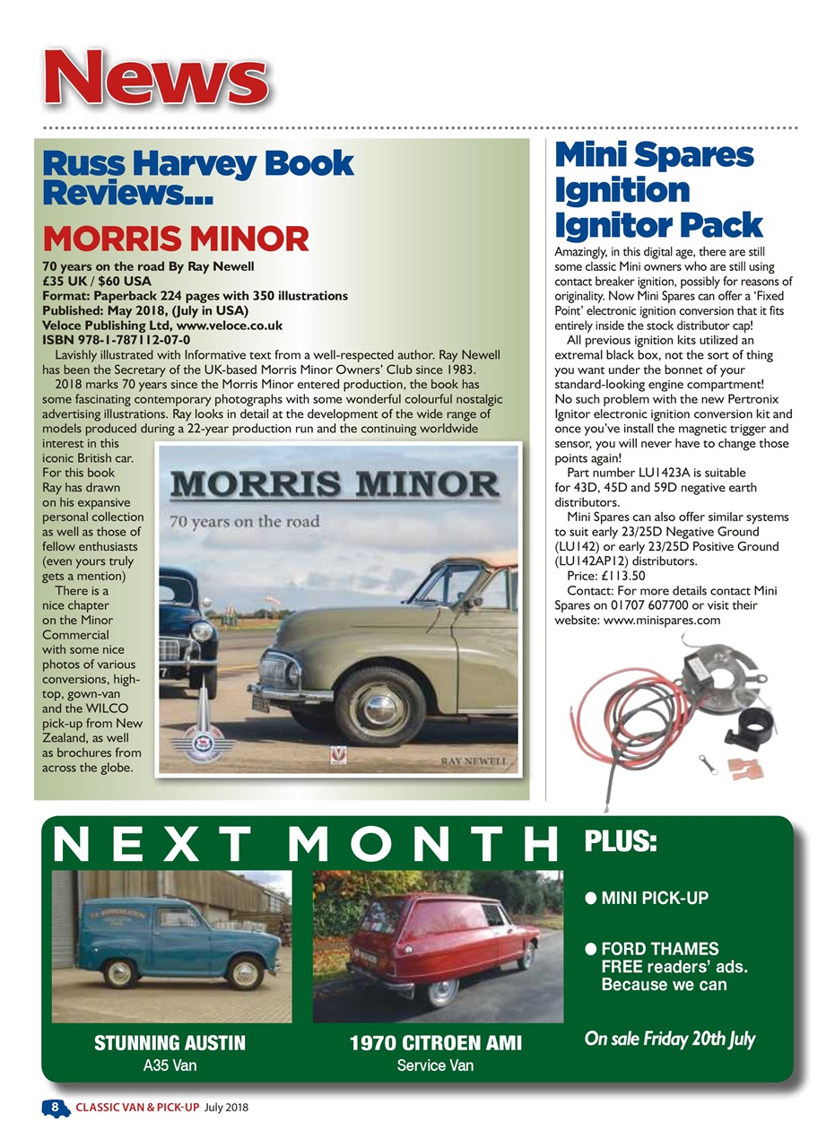 Classic Van & Pick-up Preview Pages