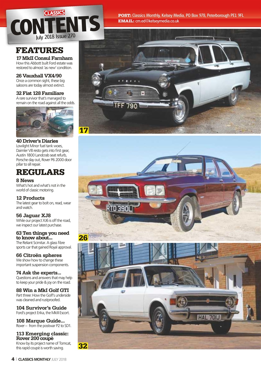 Classics World Preview Pages