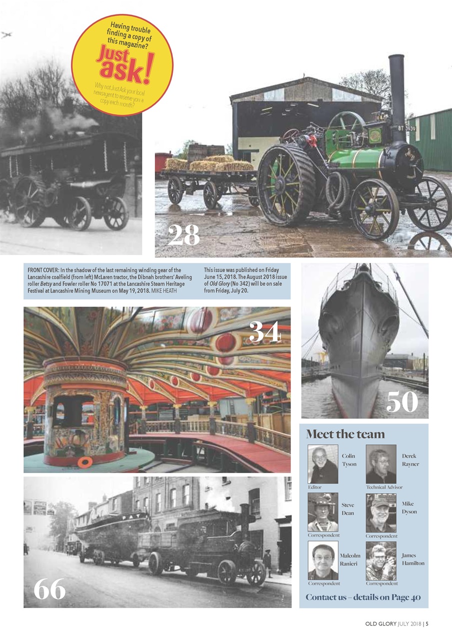 Old Glory Magazine Preview Pages