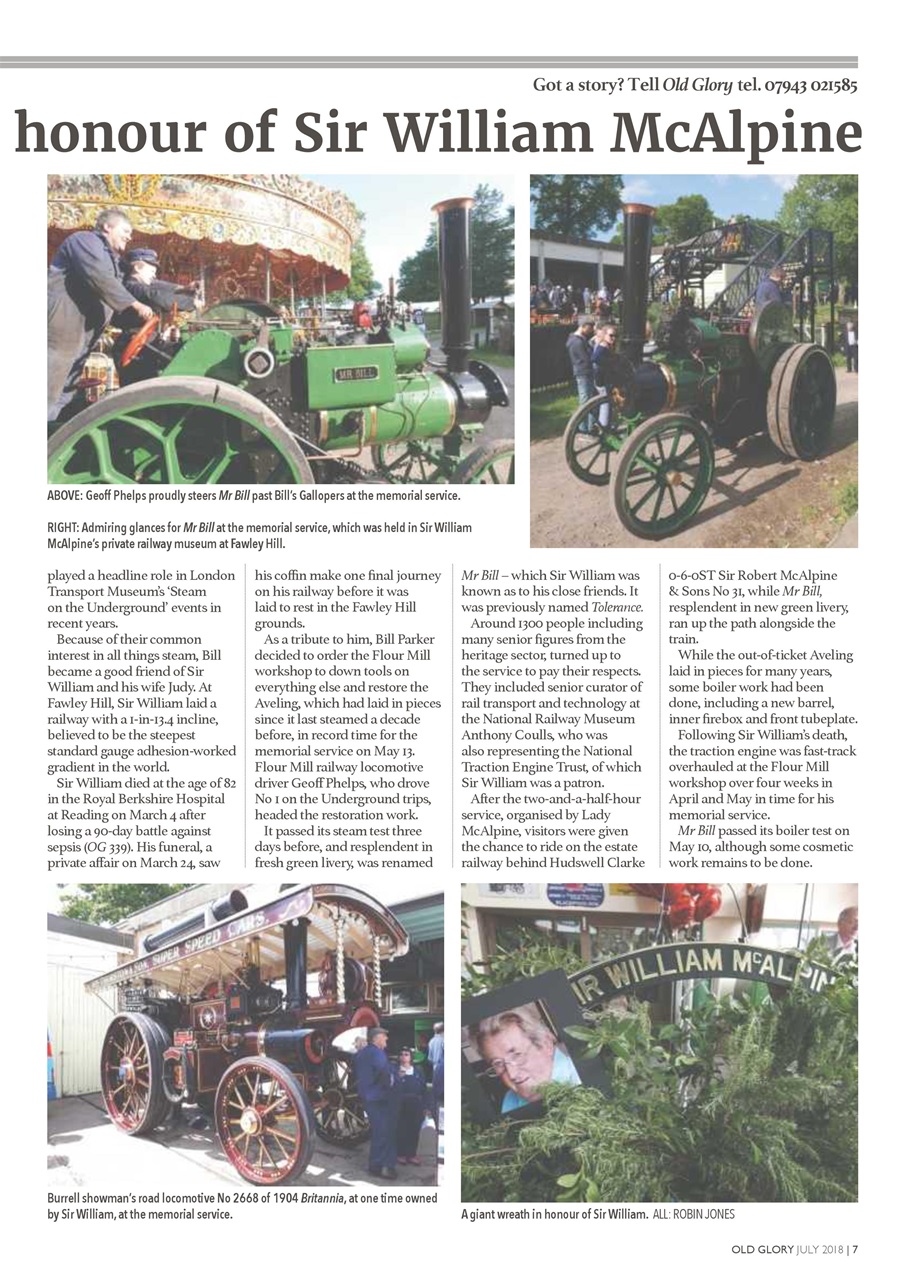 Old Glory Magazine Preview Pages