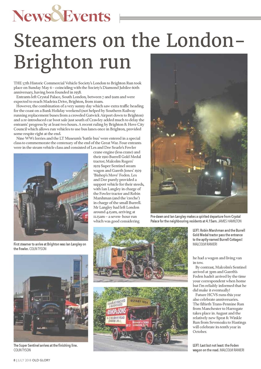 Old Glory Magazine Preview Pages