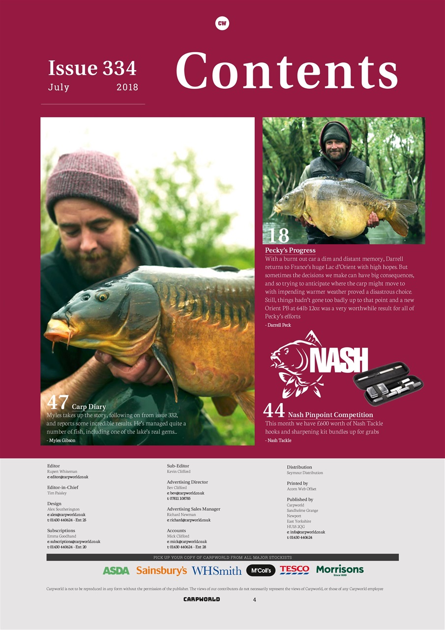 Carpworld Preview Pages