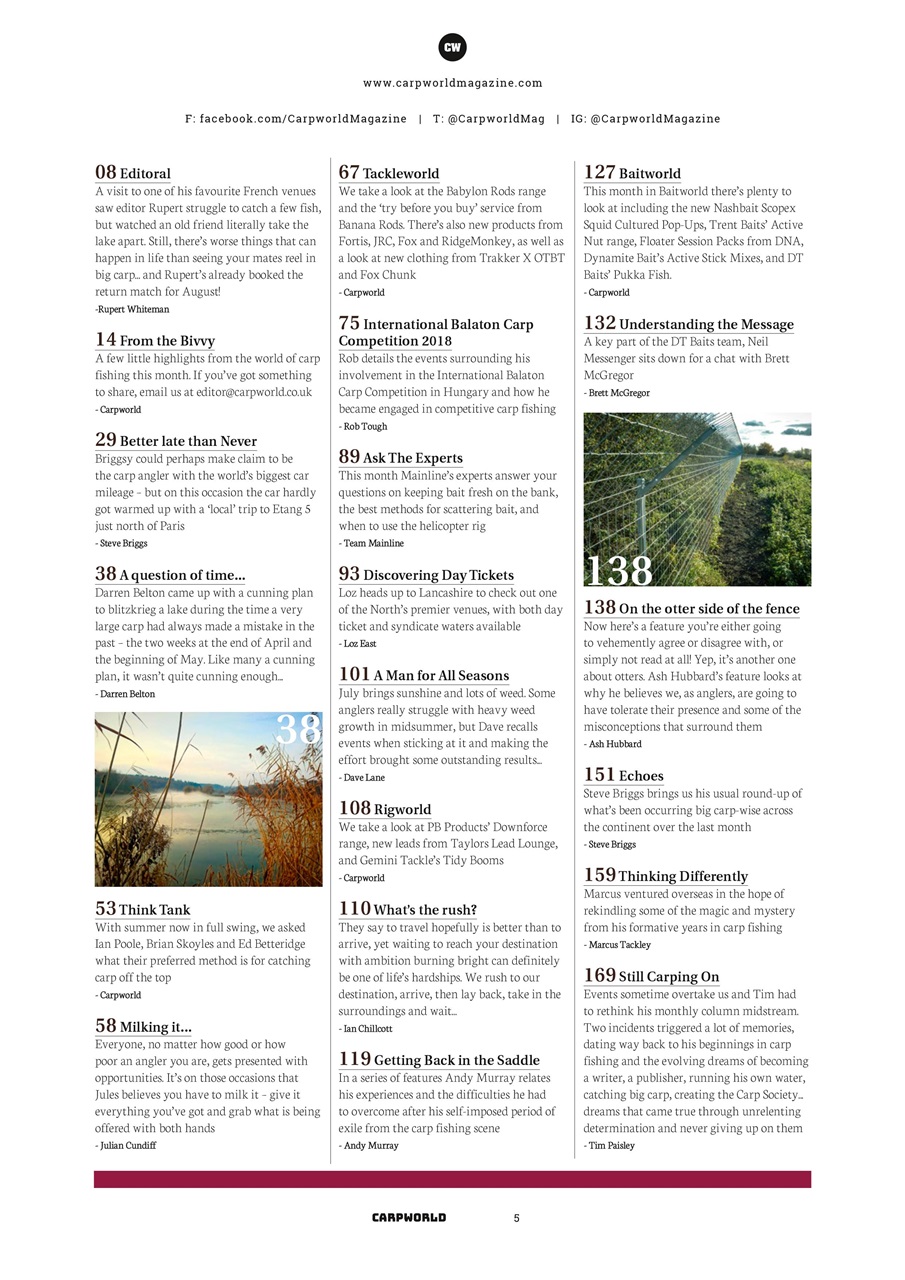 Carpworld Preview Pages