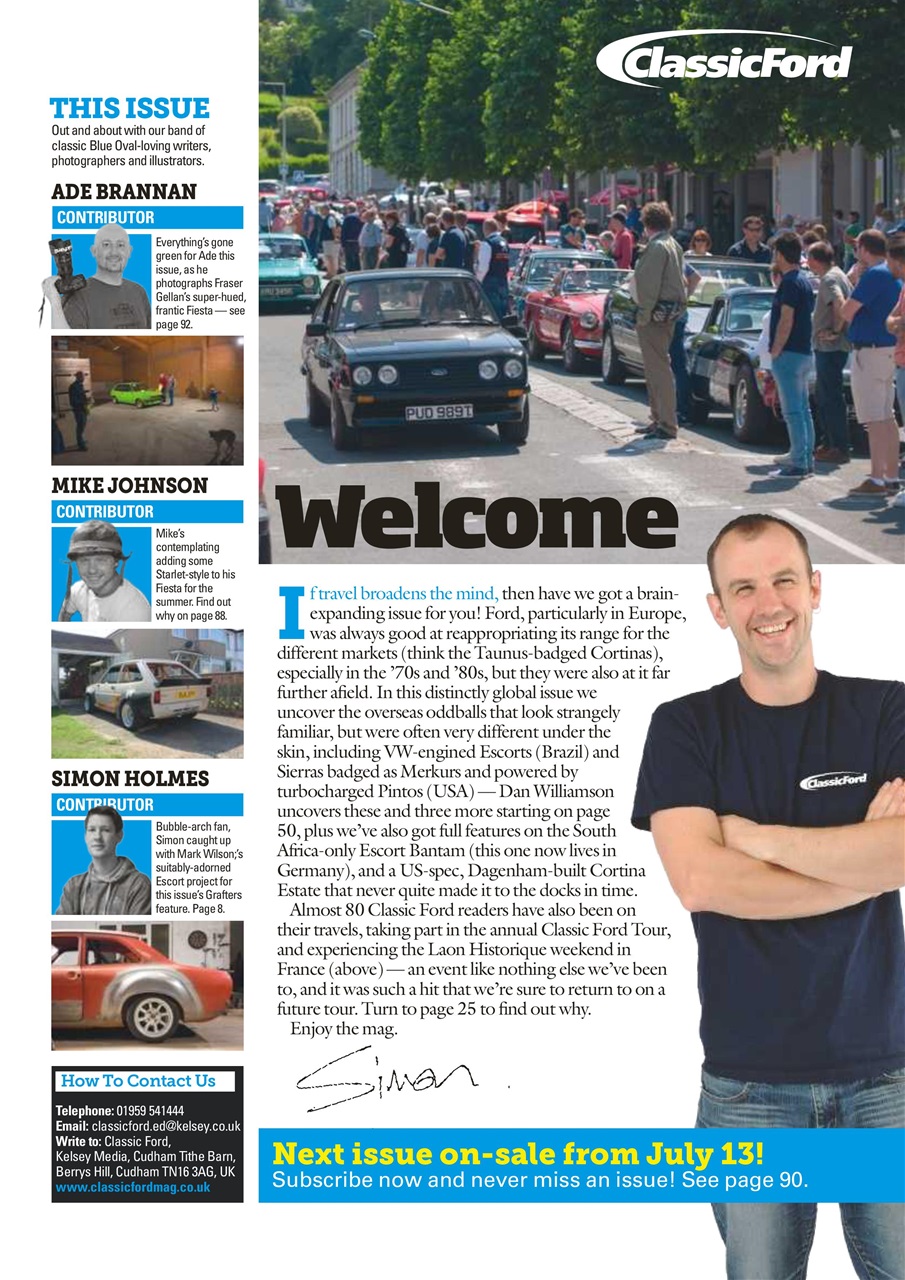 Classic Ford Preview Pages