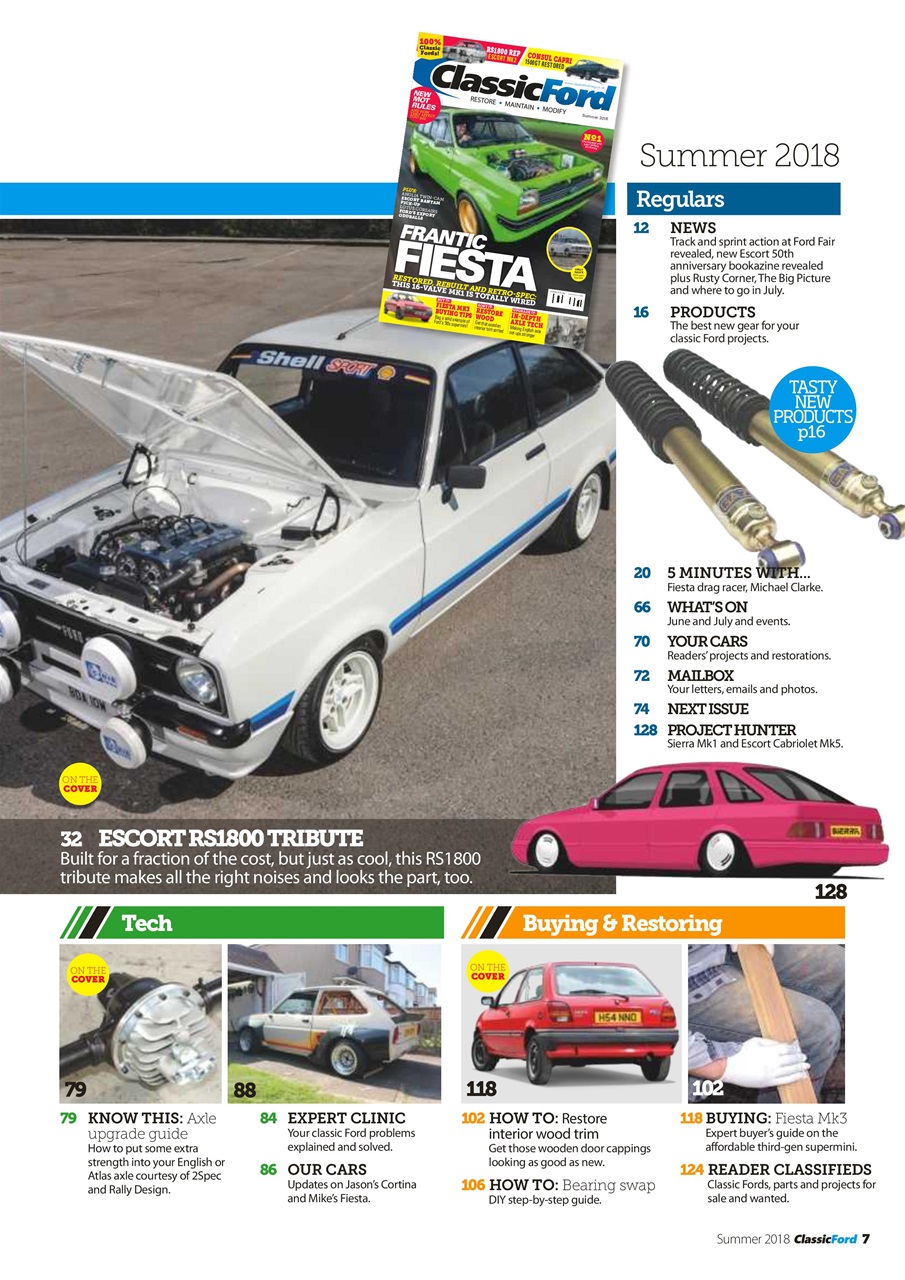 Classic Ford Preview Pages