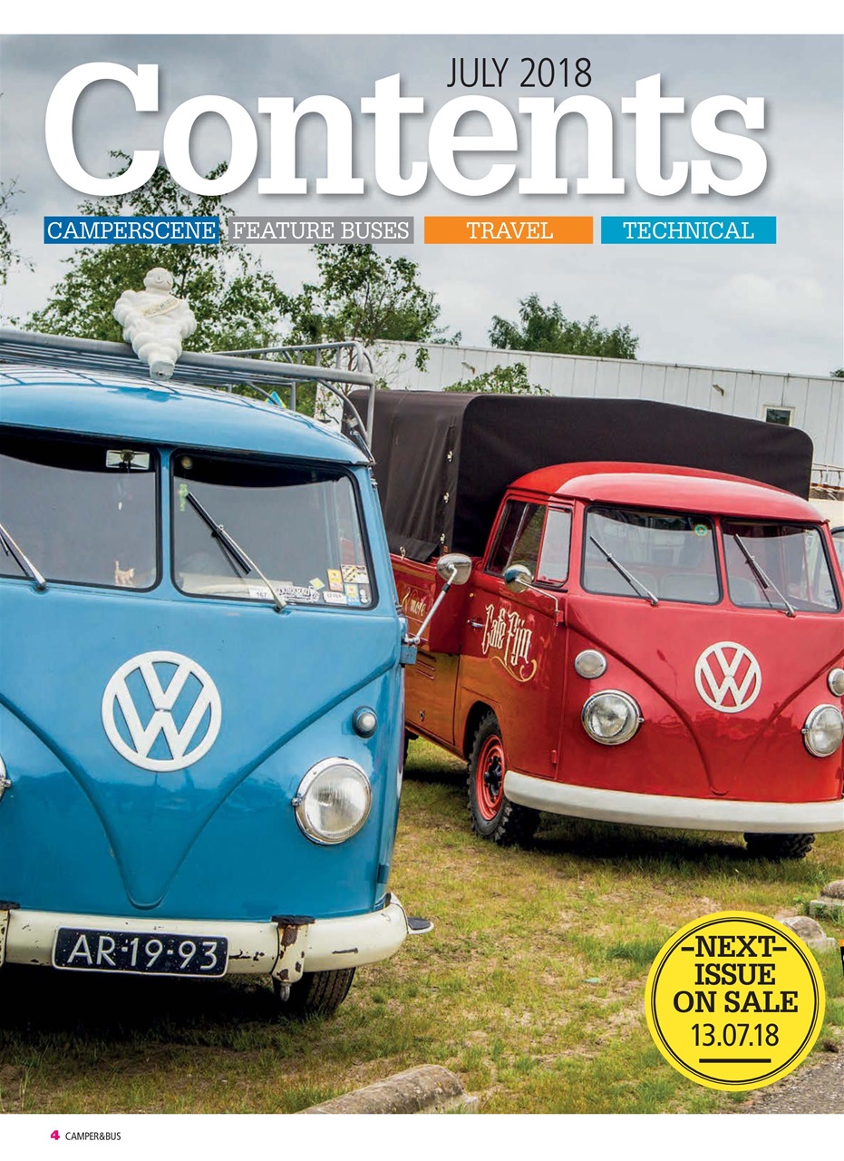 VW Camper Preview Pages