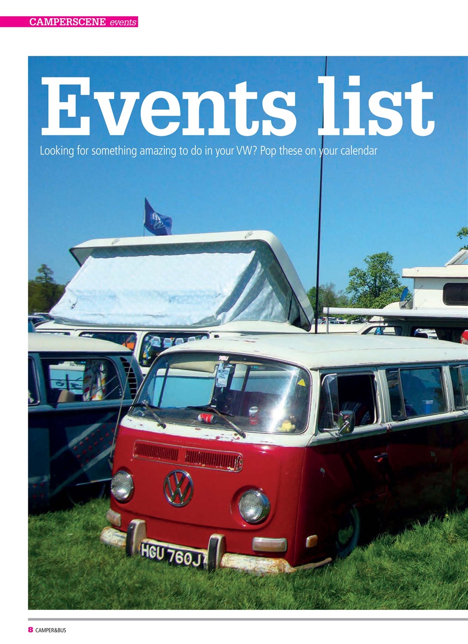 VW Camper Preview Pages